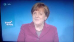 merkel ist sprachlos im intervie