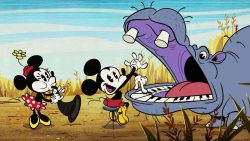 mickey mouse macht urlaub safari