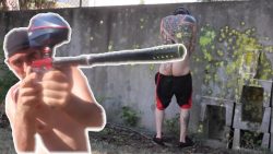 paintball arsch penetration