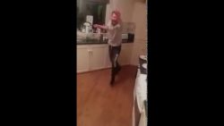 pancake toss drop and roll