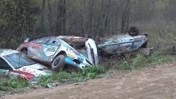 Puschkinskije-Gory-Rallye 2020 in Russland - Fiese Kurve puschkinskije gory rallye 2020 i