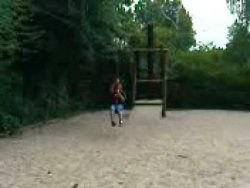 rueckwaertssalto von der seilbah