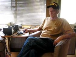 sich per morse code unterhalten