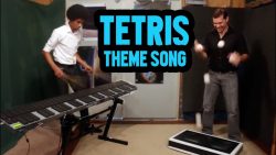 tetris theme mit marimbaspieler