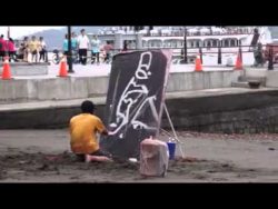 unglaublicher strassenkuenstler