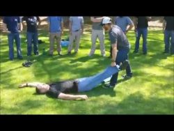 verletzte person sehr schnell we