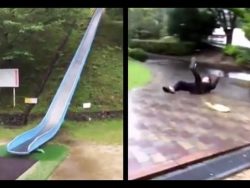 Verrückte japanische Rutsche verrueckte japanische rutsche