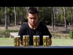 vier bier in 10 sekunden trinken