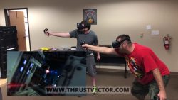 virtual reality shooter im buero