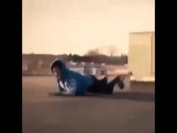 voll auf die fresse fallen