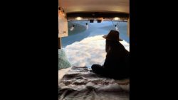 waking up to a breathtaking view