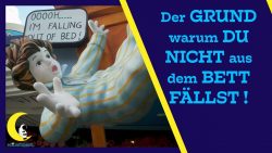 warum faellt man nachts nicht au
