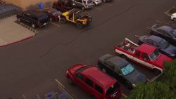 warum klaust du mir den parkplat