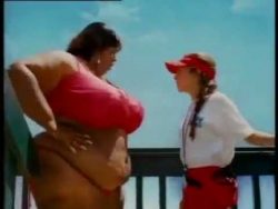 Wasserrutsche - dicke Frau wasserrutsche dicke frau