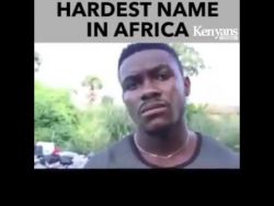 wenn der eigene name unaussprech