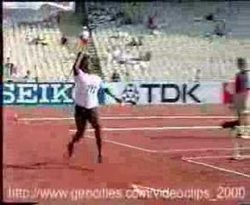 Wenn die Speerwerferin stolpert wenn die speerwerferin stolpert