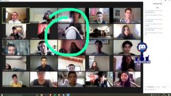 wenn du in einer zoom sitzung ue