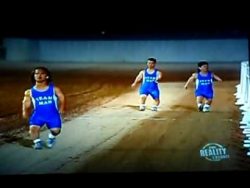 wettrennen zwischen einem kamel