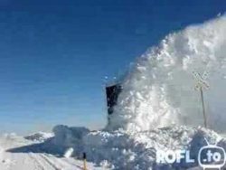 zuggleise vom schnee befreien