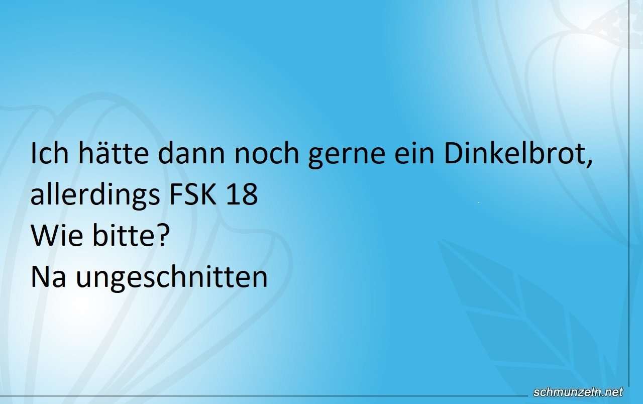 dinkelbrot fsk 18