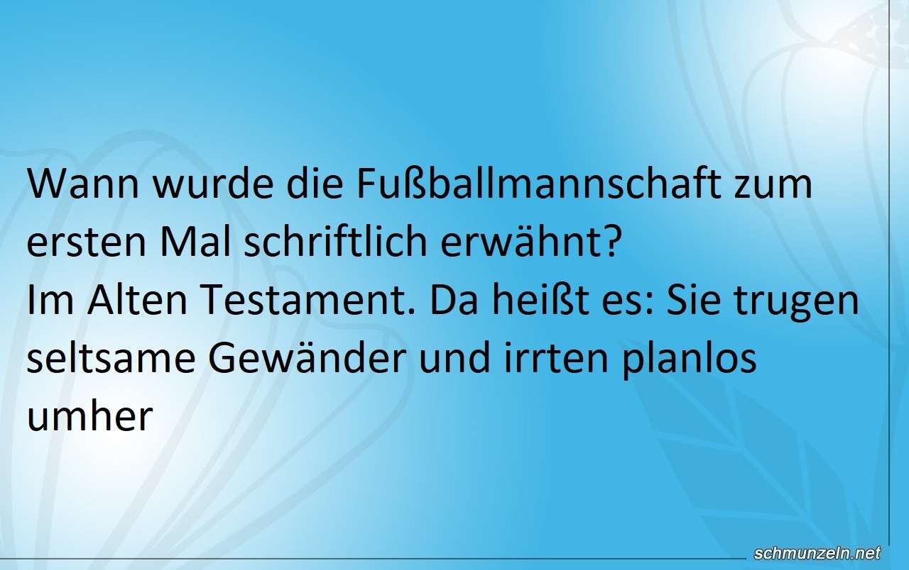 fussball erwaehnung