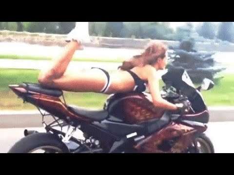 girl motorrad