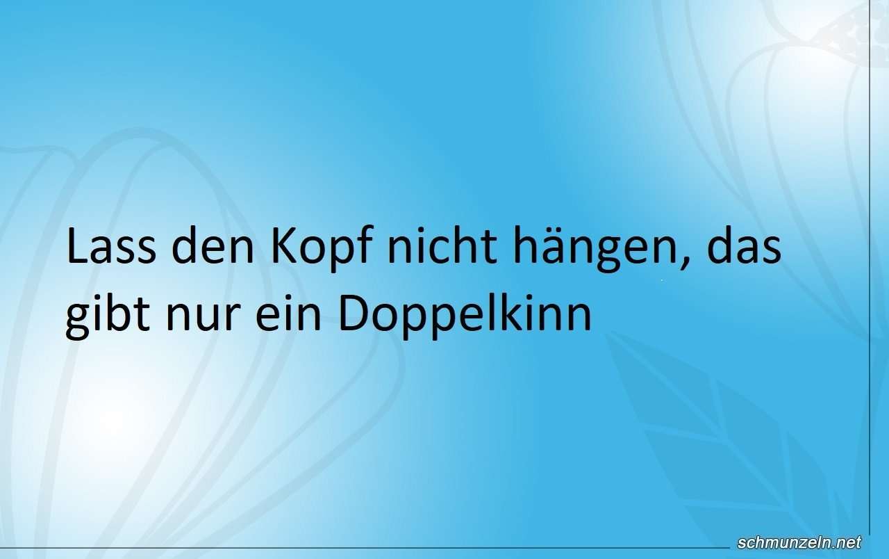 kopf doppelkinn