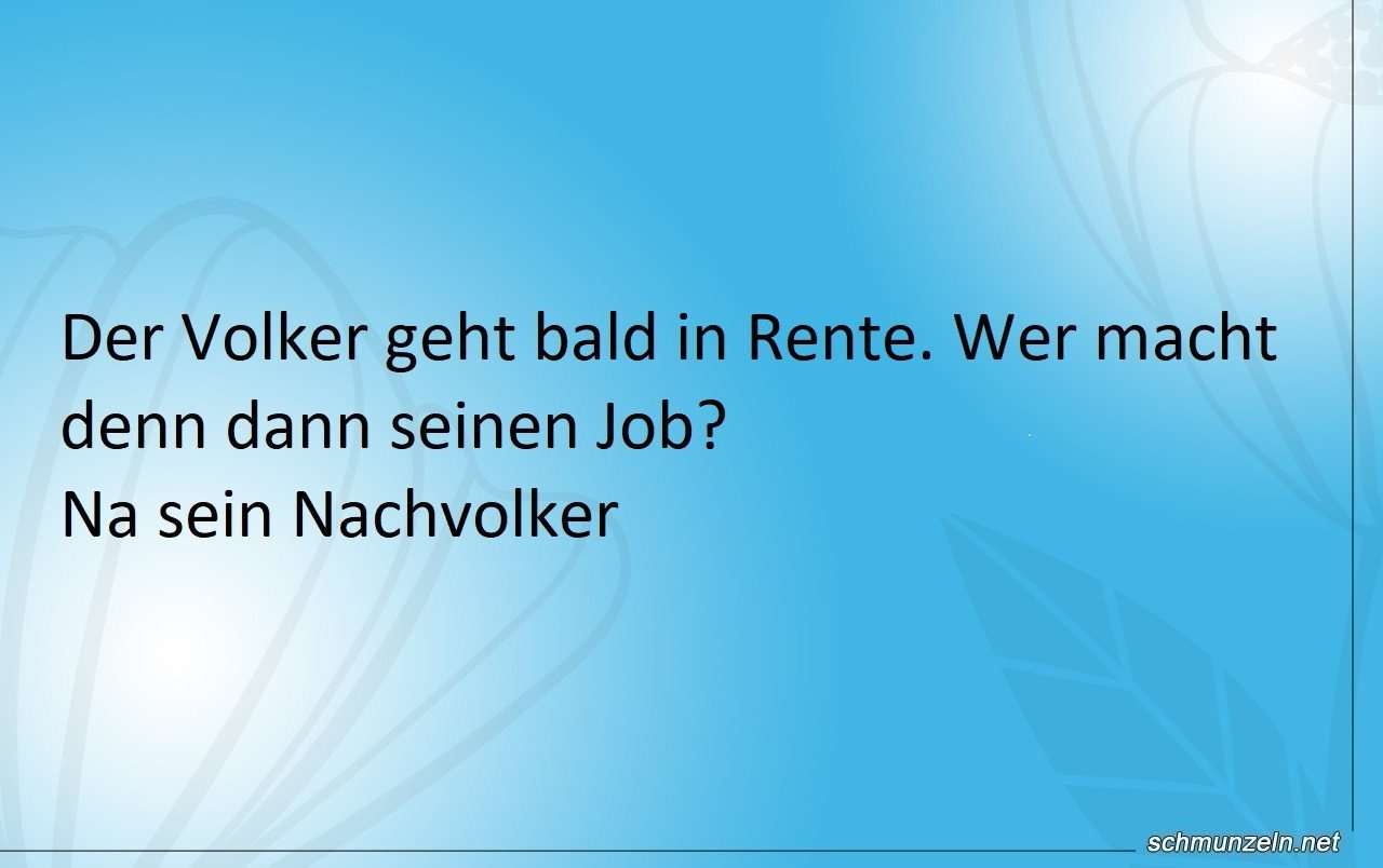 volker rente