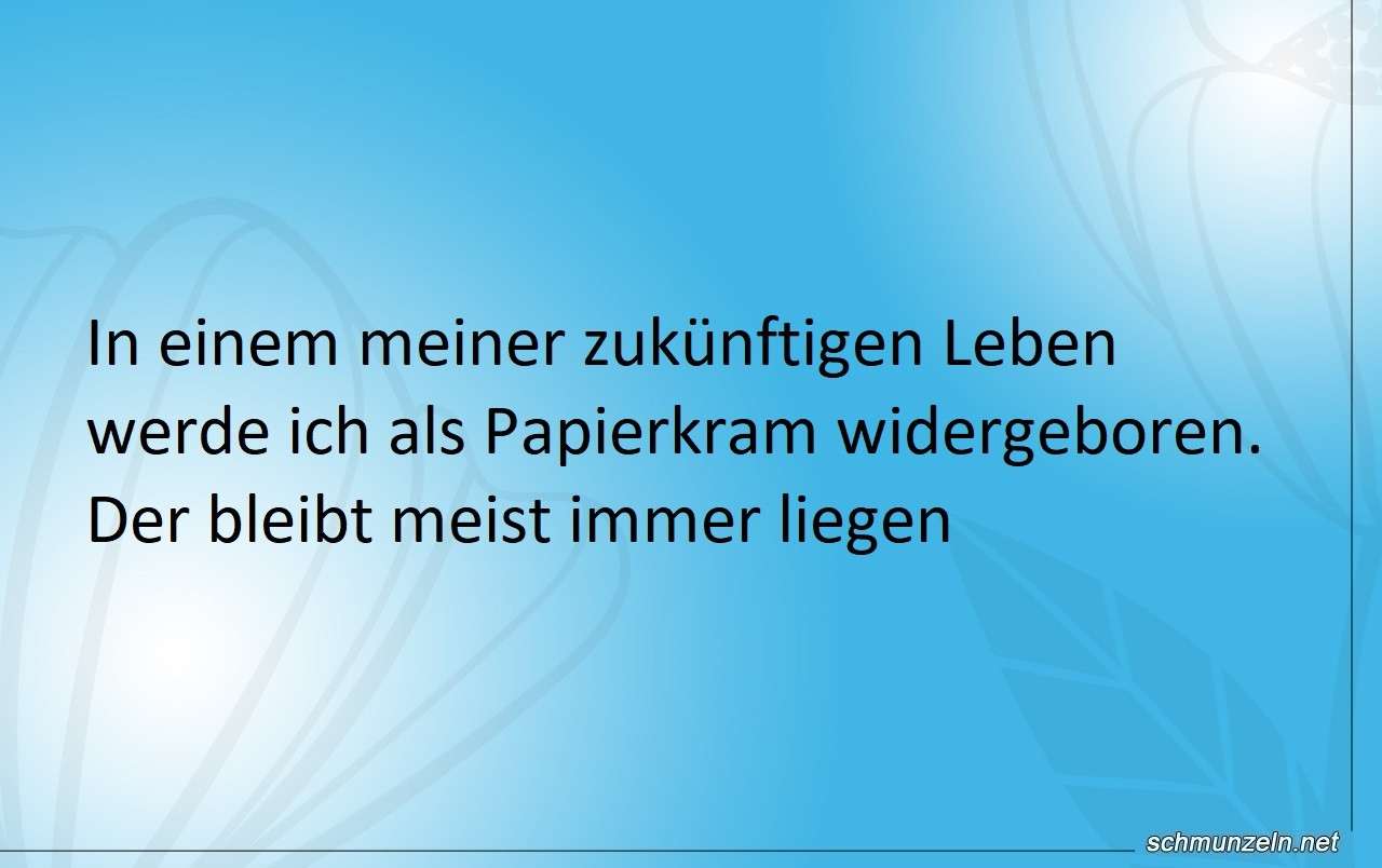 papierkram leben