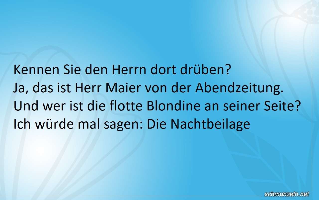 blondine nachtbeilage