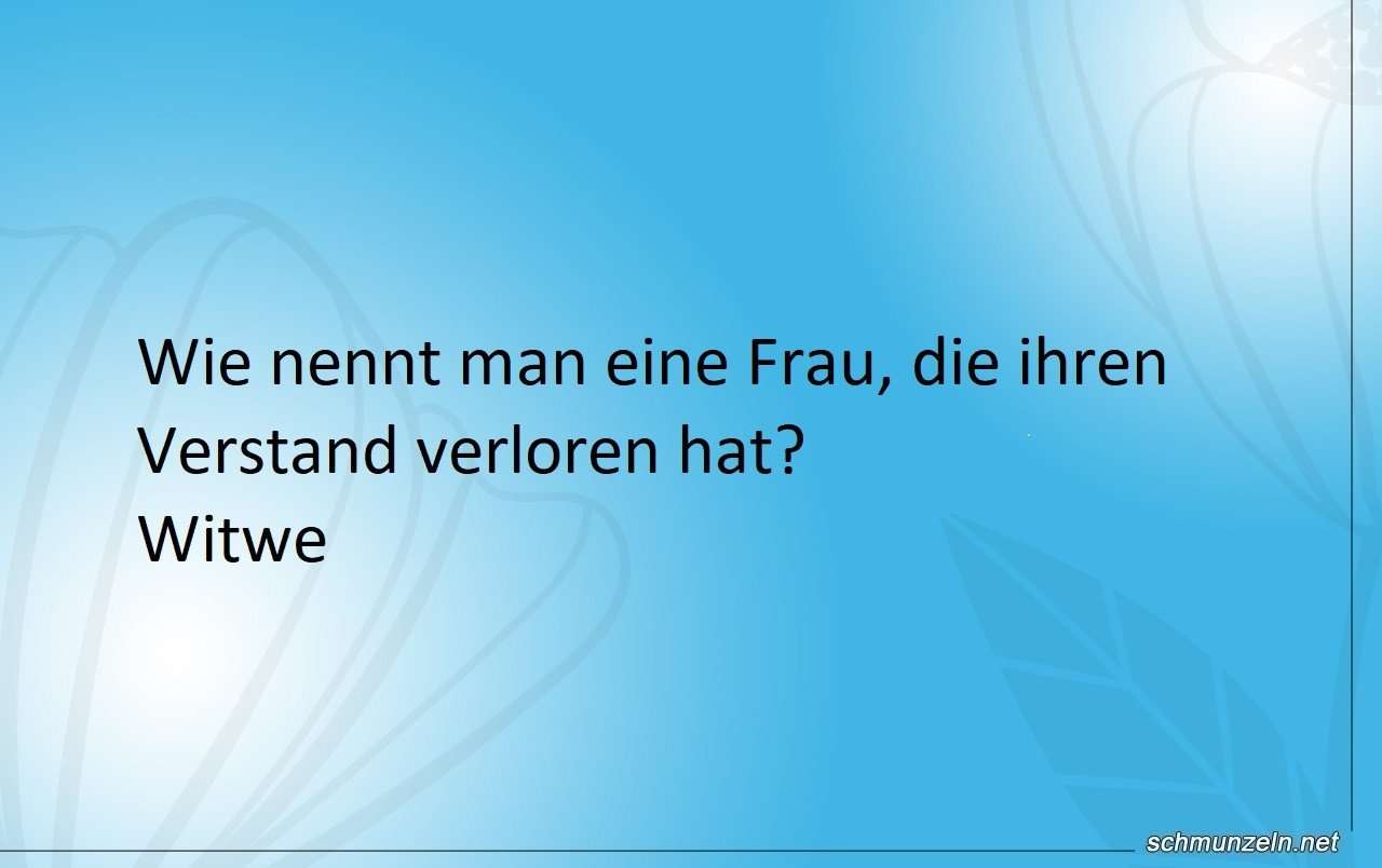 frau verstand