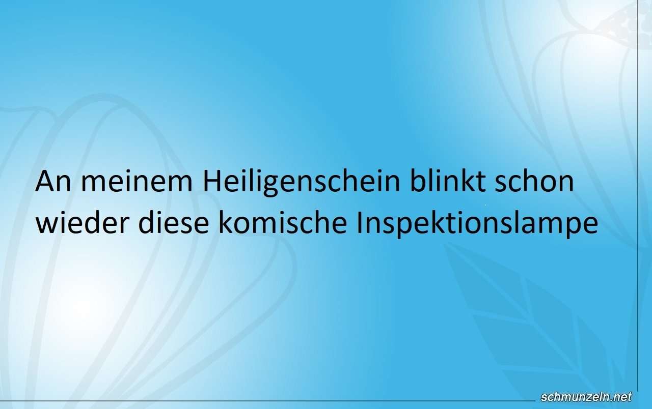 heiligenschein inspektion