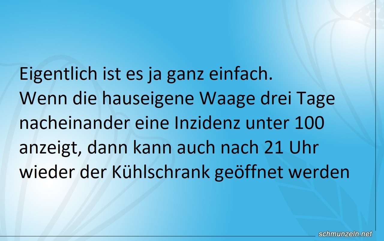 inzidenz kuehlschranck