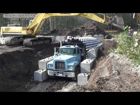 This "Zipper Truck" can build a tunnel in 24 hours. tunnel truck