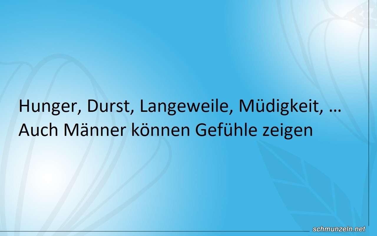 maenner gefuehle