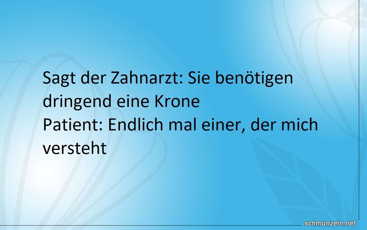 Sie benötigen dringend eine Krone zahnarzt krone