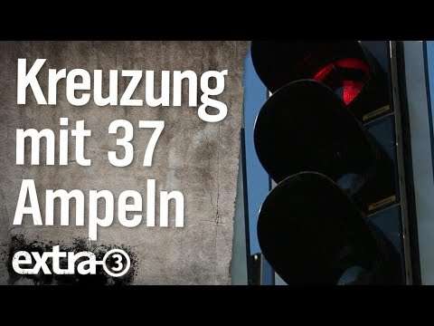 Kreuzung mit 37 Ampeln | extra 3 37 ampeln