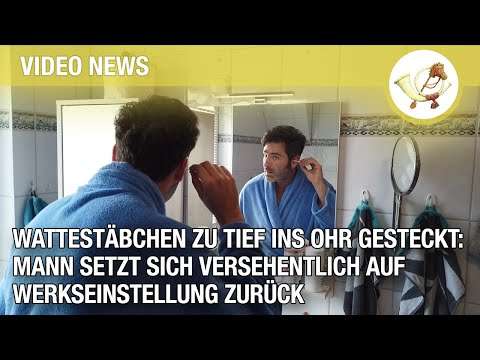Mann setzt sich versehentlich auf Werkseinstellung zurück mann werkseinstellungen