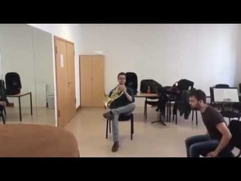 Duett mit Horn und Stuhl musik duett