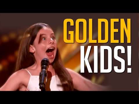 Top 10 Best Kid GOLDEN BUZZERS On America's Got Talent top10 kinder