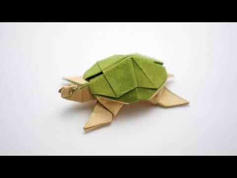 origami schildkroete