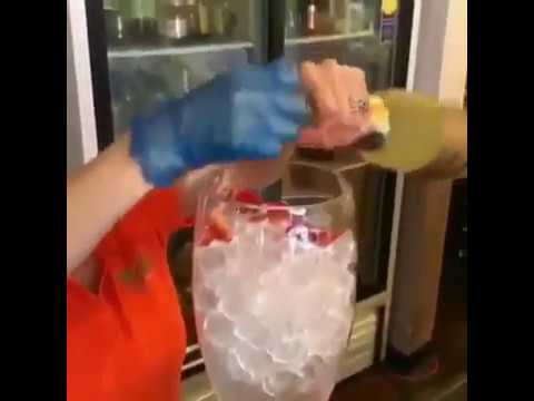 Nur ein kleines Glas Alkohol bitte klein alk