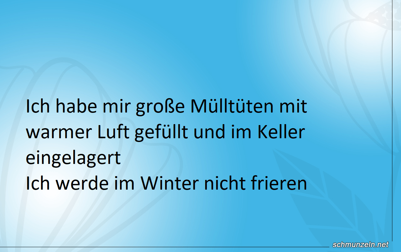 luft eingelagert