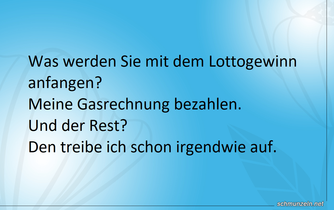 lotto gasrechnung