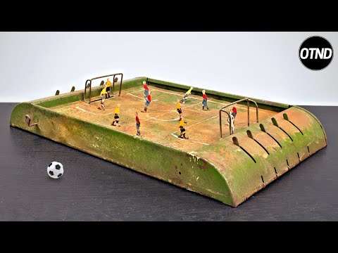 Mini Soccer Game Restoration fussball restauration