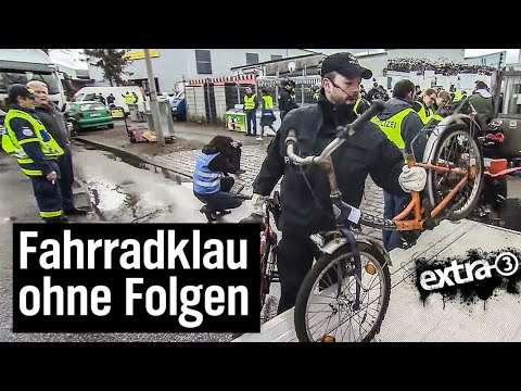 Polizei gibt Hehlern Fahrräder zurück | extra 3