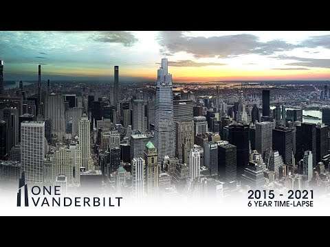 Official One Vanderbilt 4K Construction Time-lapse Movie haus schnellbau