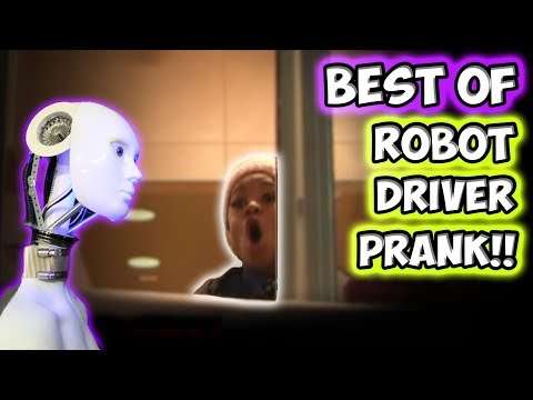robot prank