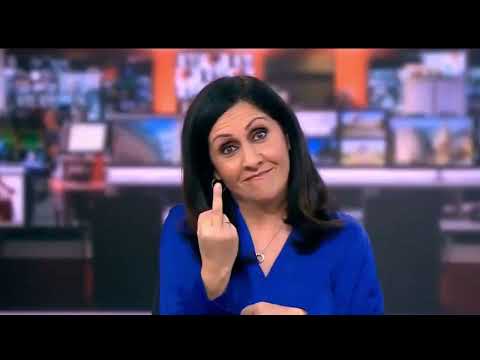 BBC-Moderator zeigt live auf Sendung den Mittelfinger bbc finger
