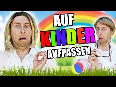 Auf die Nachbarskinder aufpassen - Die Nörgels kinder aufpassen